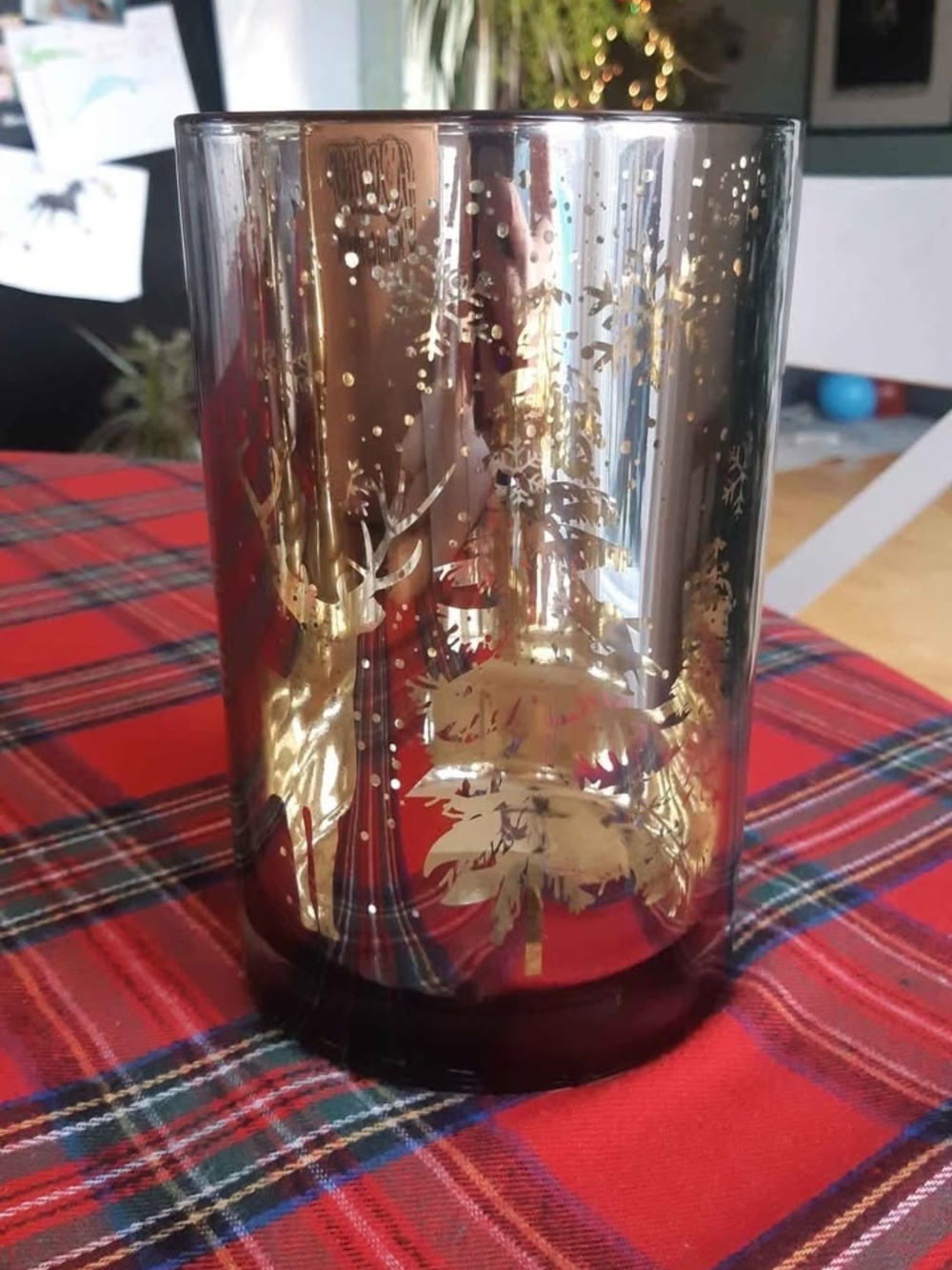 Glass Pillar Candle Holder Or Vase